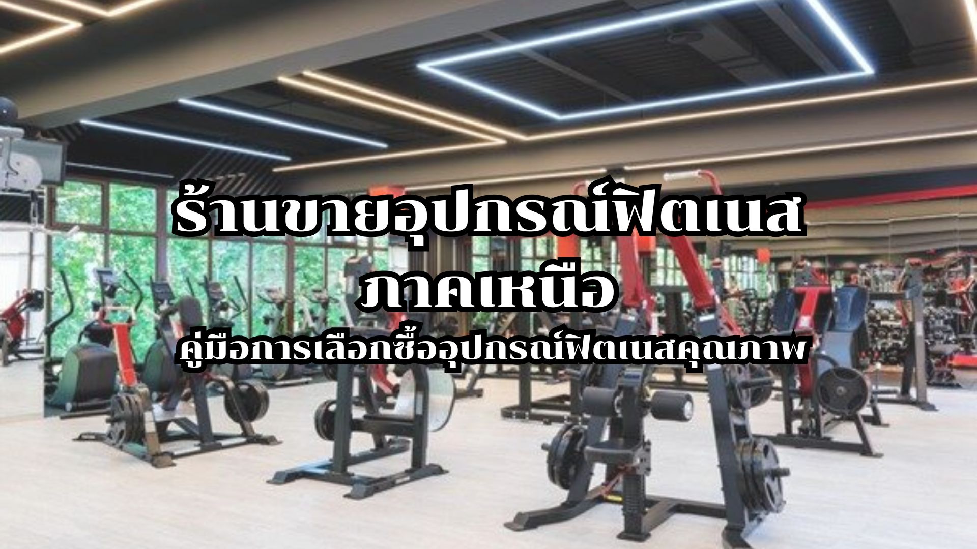 ร้านขายอุปกรณ์ฟิตเนส